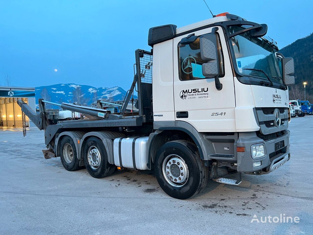 Mercedes-Benz Actros 2541  portaalarmsysteem truck