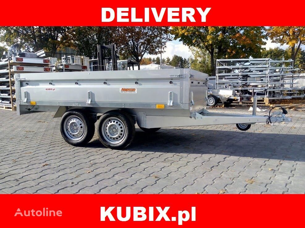remorque pour voiture Neptun Light twin-axle trailer Neptun GN125, N7-263 2 kps, GVW 750kg neuve