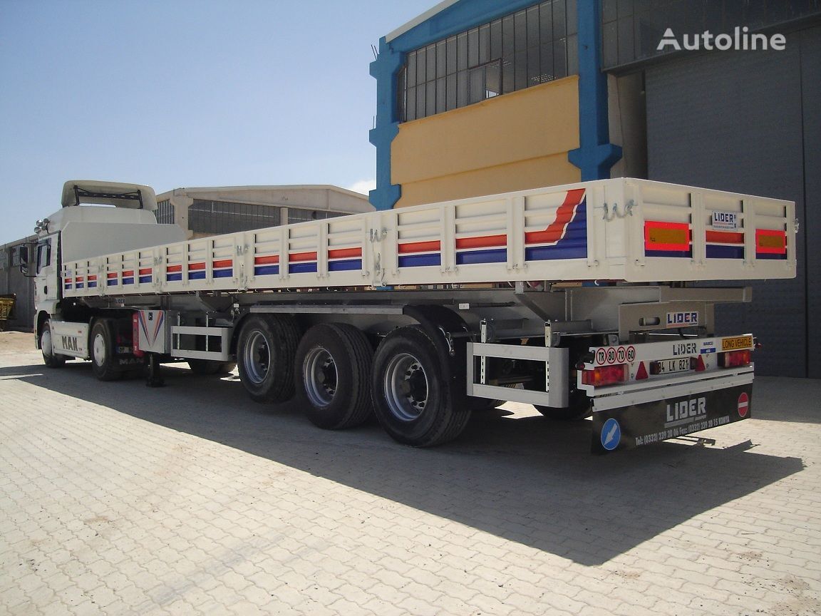semi-remorque plateau Lider 2024 YEAR UNUSED NEW  MODEL  NEW TRAILER FOR SALE (MANUFACTURER neuf