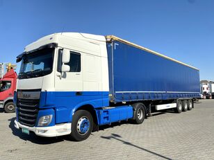 semi-remorque bâché KRONE SD