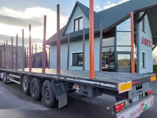semi-remorque forestier Zasław D 651 A