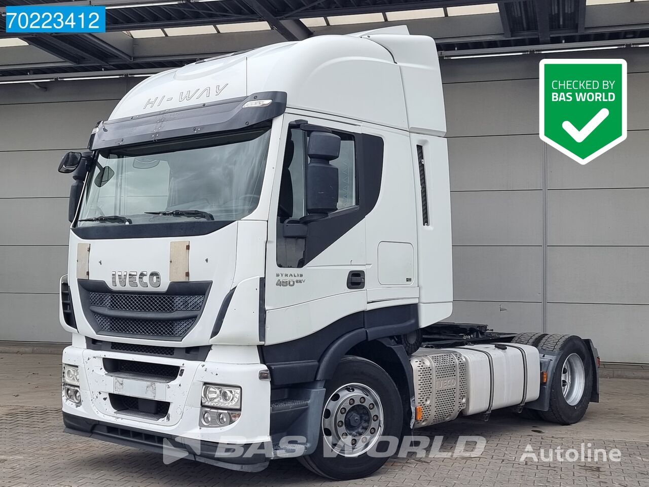 IVECO Stralis 480 4X2 ActiveSpace Retarder 2x Tanks Euro 6 trekker