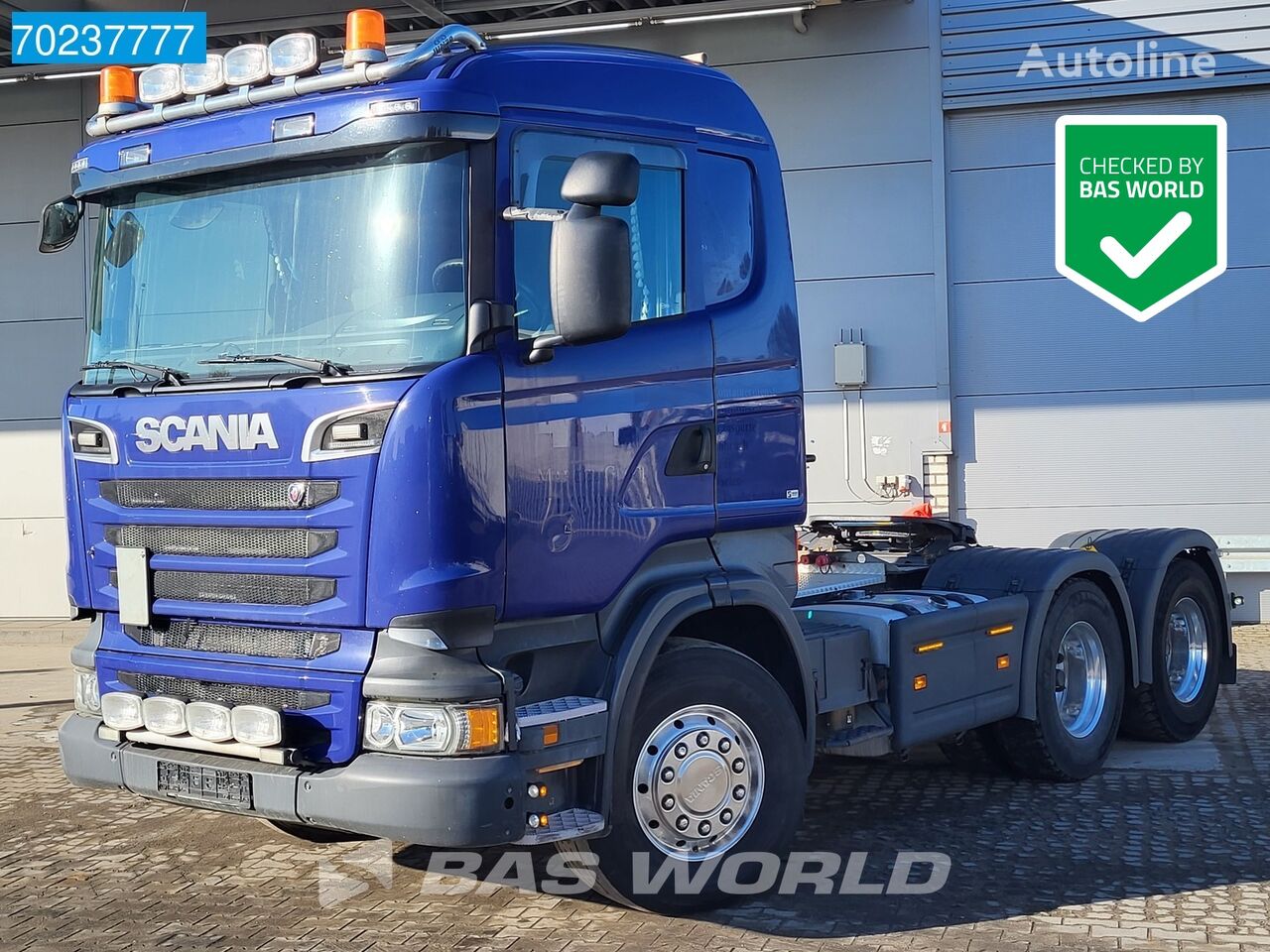 Scania R580 6X4 Hydraulik Retarder Euro 6 trekker
