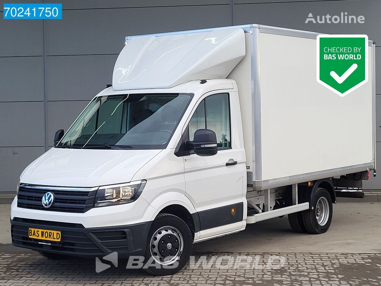 camion fourgon < 3.5t Volkswagen Crafter 177pk Laadklep Zijdeur Bakwagen Meubelbak Koffer Camera