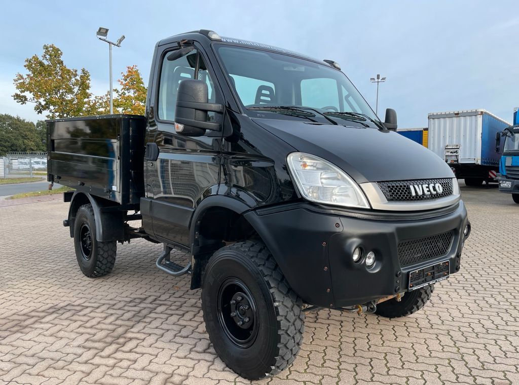 camion plateau < 3.5t IVECO Daily 35S17 Flatbed 4x4