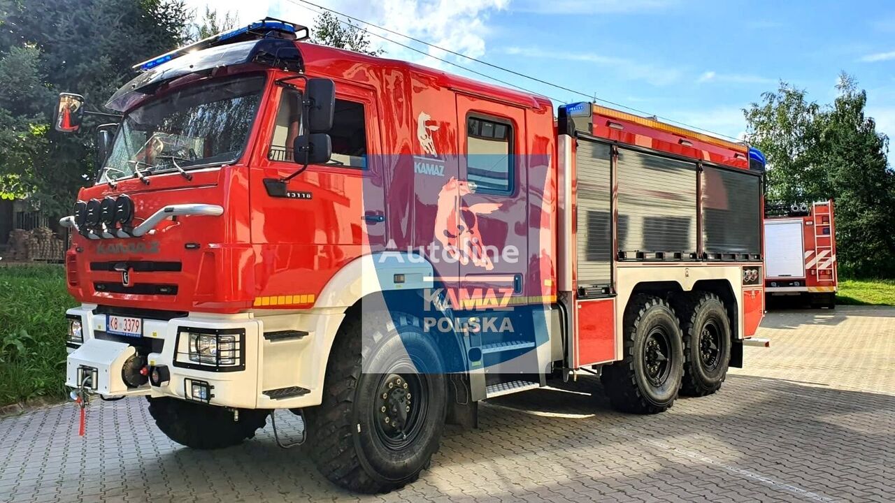camion de pompiers KamAZ Pożarniczy 5000 litrów wody neuf