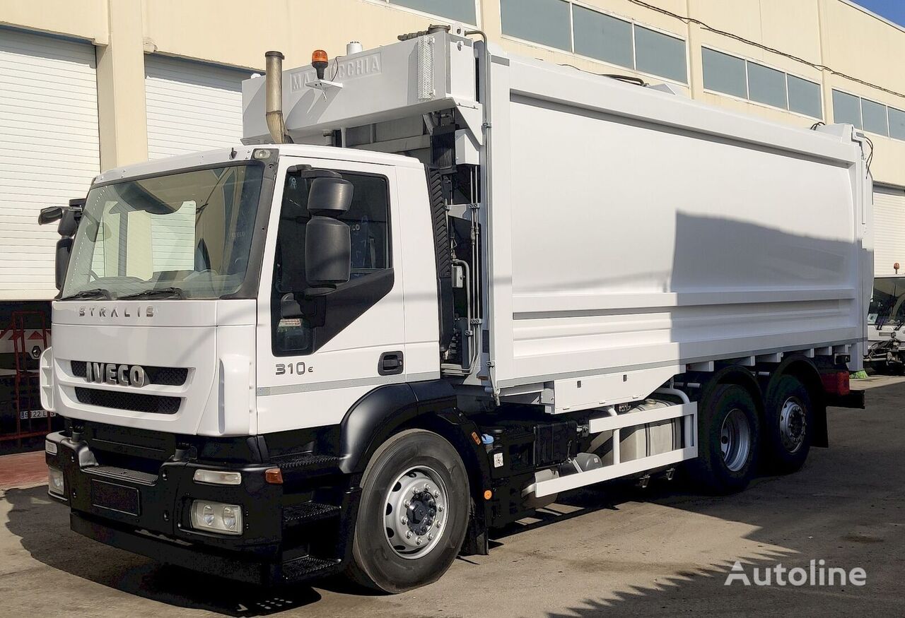 camion poubelle IVECO  A260SY/P carga lateral con equipo M